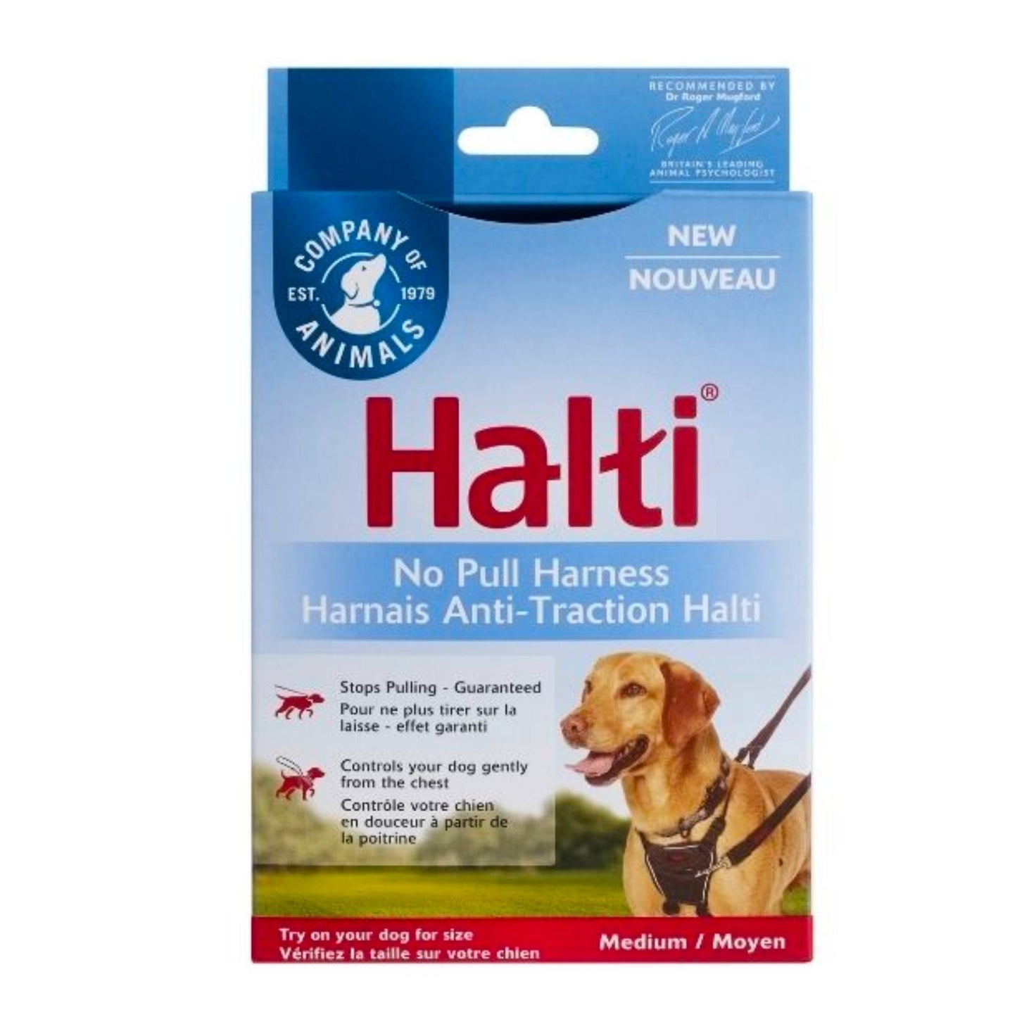 Halti no pull dog harness in medium