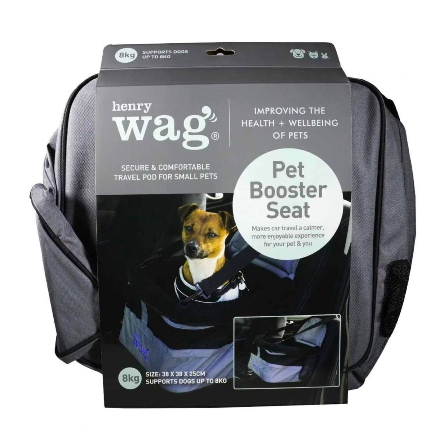 Henry Wag dog booster seat for car