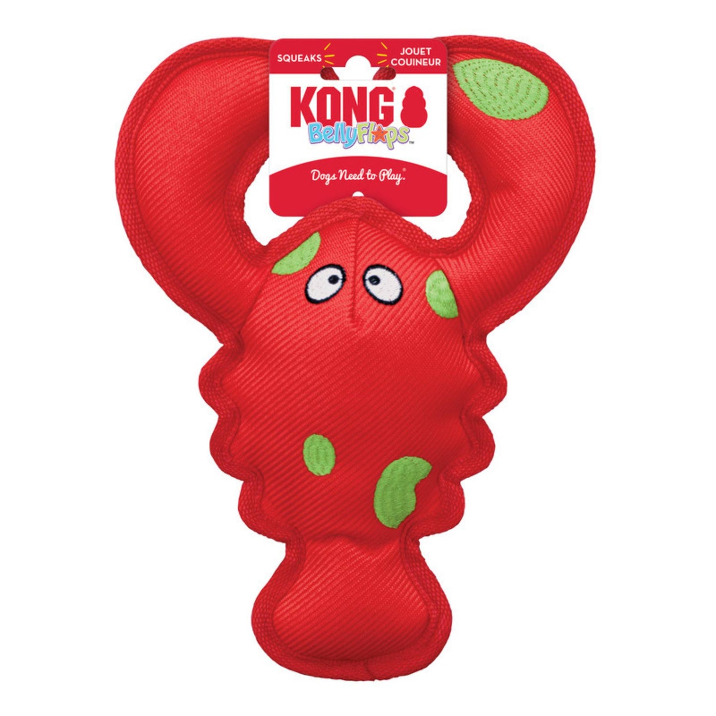 KONG Belly Flops Lobster