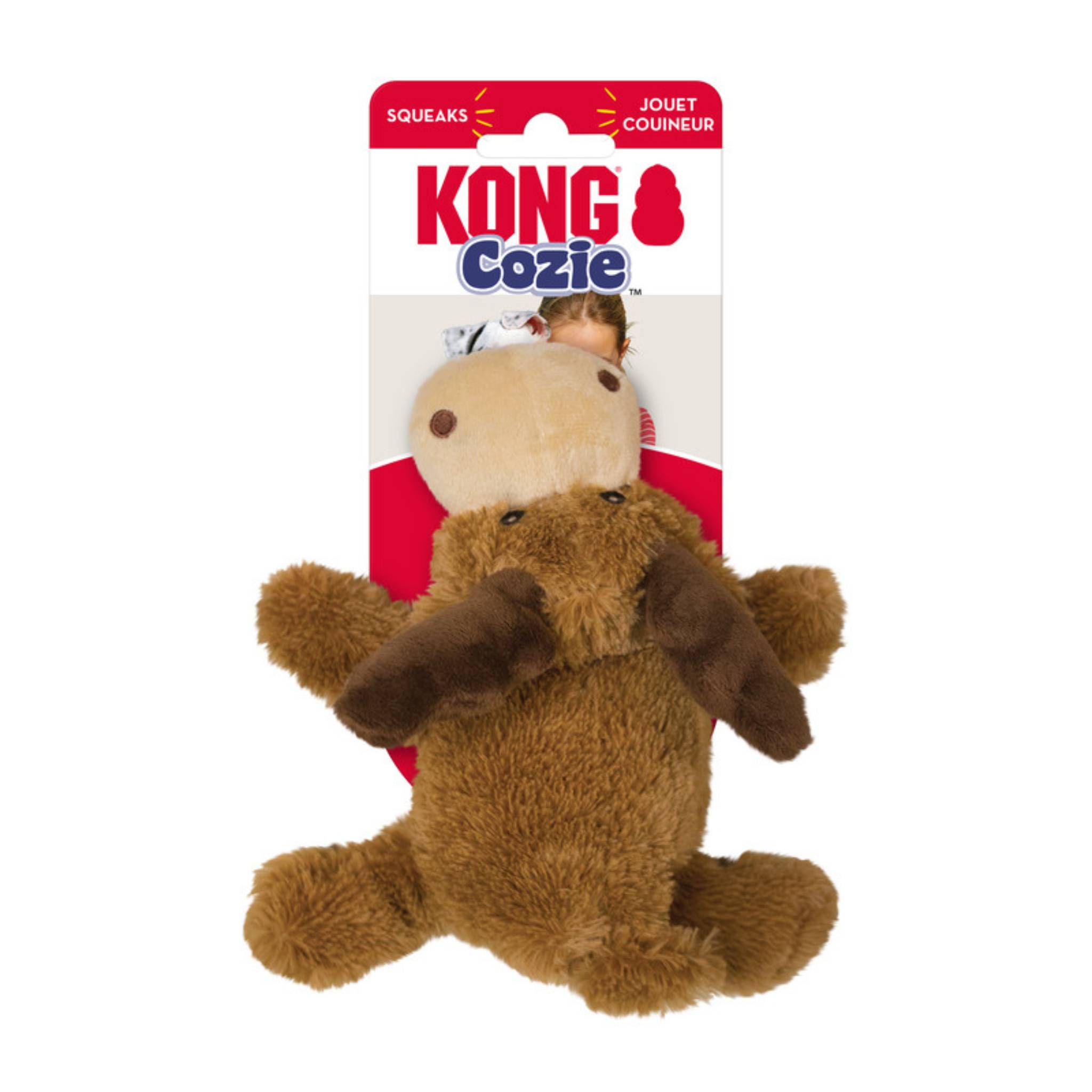 Kong moose store dog toy