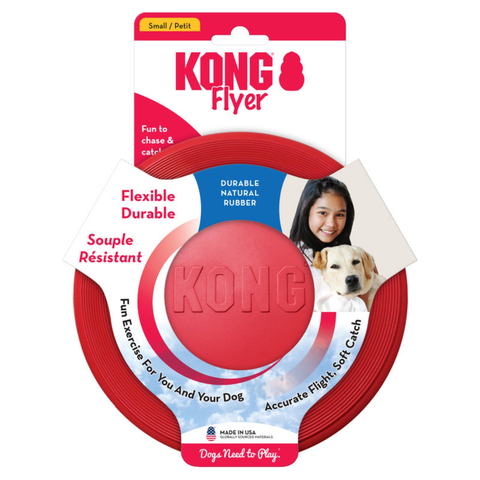 KONG Flyer dog toy