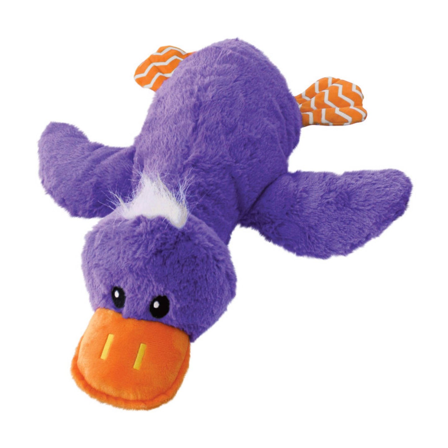 KONG Jumbo Comfort Duck Purple Dog Toy