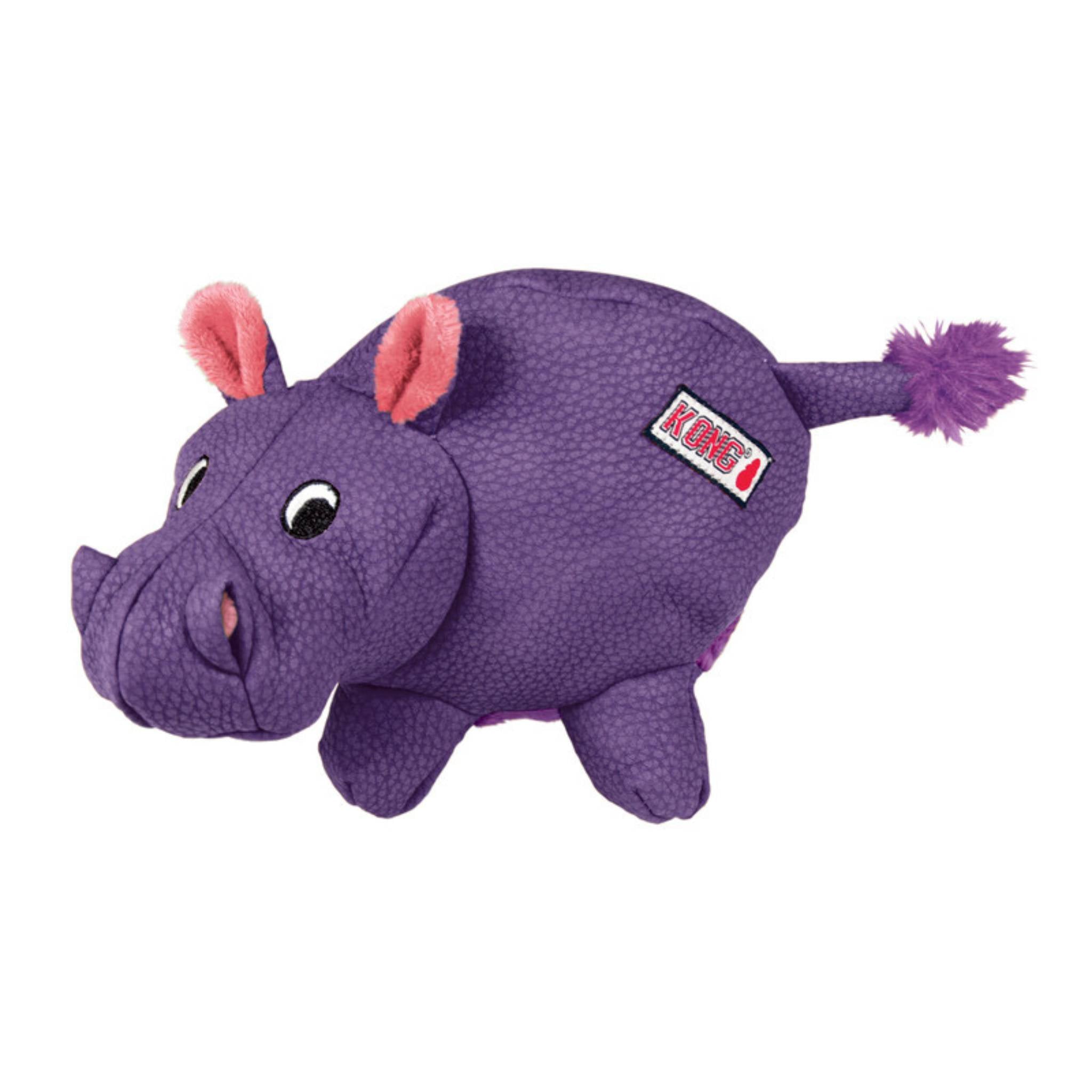 Purple hippo hot sale dog toy