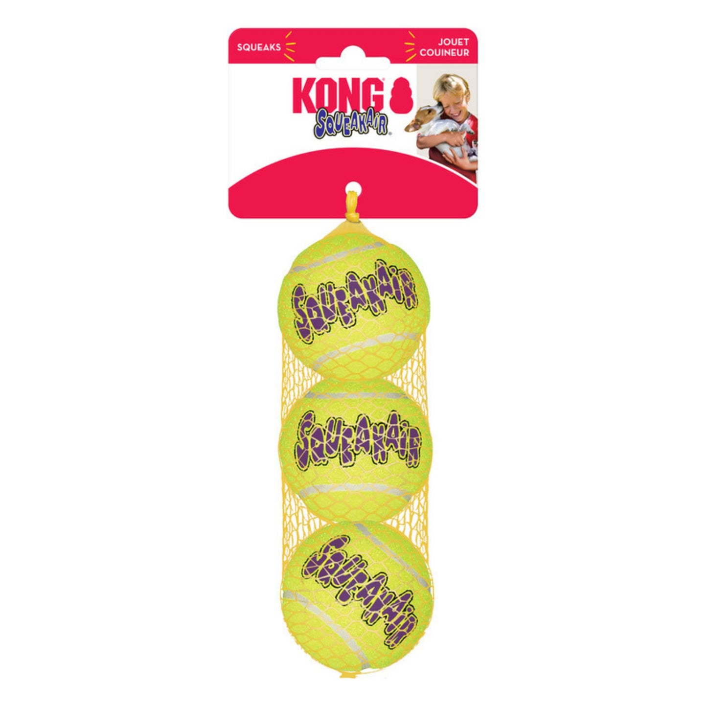 Kong squeakair dog ball medium