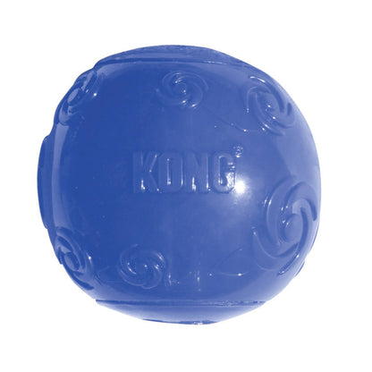 Close up of Kong squeez ball for dogs