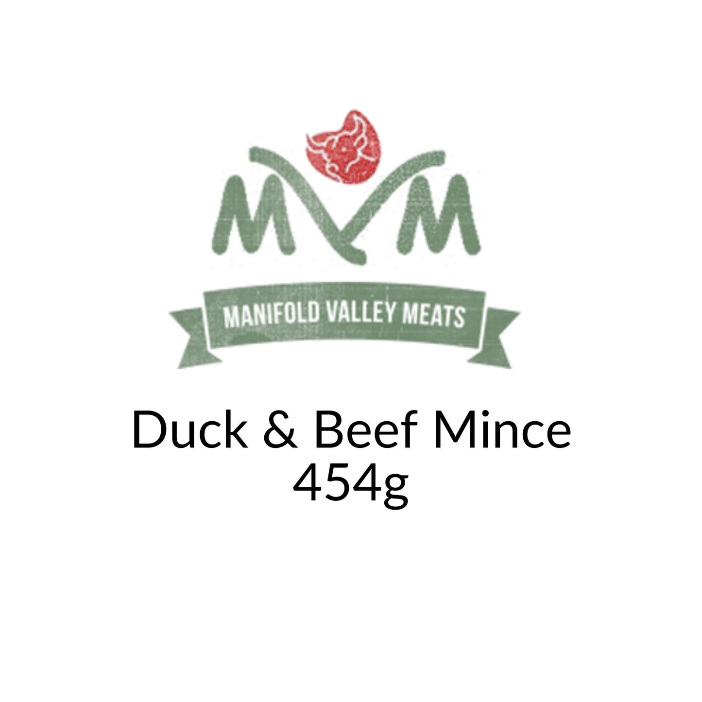 Manifold Valley Meats Duck and Beef Mince Raw Dog Food