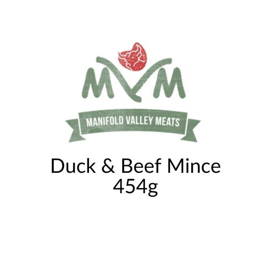 Manifold Valley Meats Duck and Beef Mince Raw Dog Food