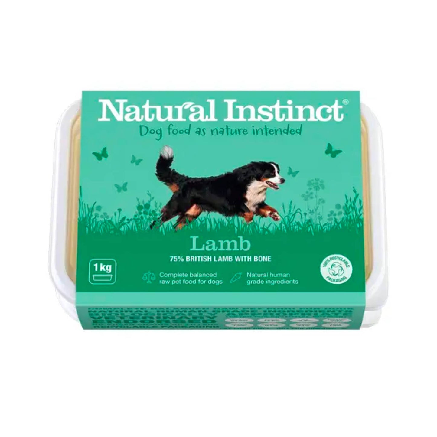 Natural Instinct Lamb Complete Mince Raw Dog Food