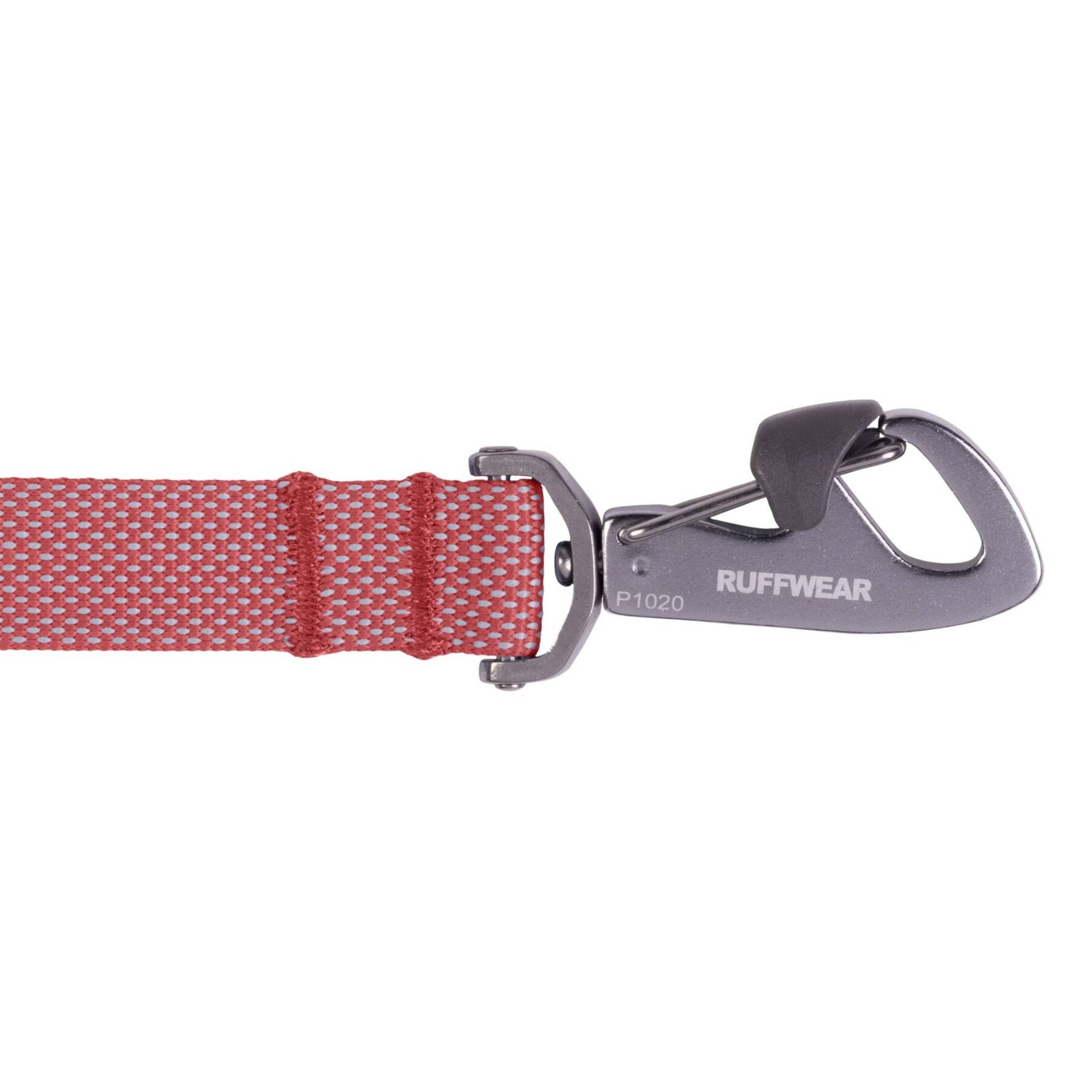 Ruffwear Flagline Dog Lead Hands Free Salmon Pink Clasp